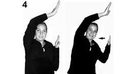 Cervical spine side bending self-mobilization exercise